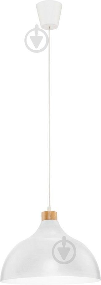 Підвіс TK Lighting Cap 1x60 Вт E27 білий 2070 - фото 1