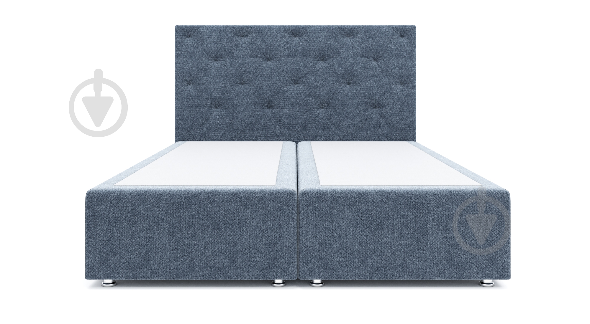 Кровать SOFYNO Адрия-4 180x200 см синий - фото 1