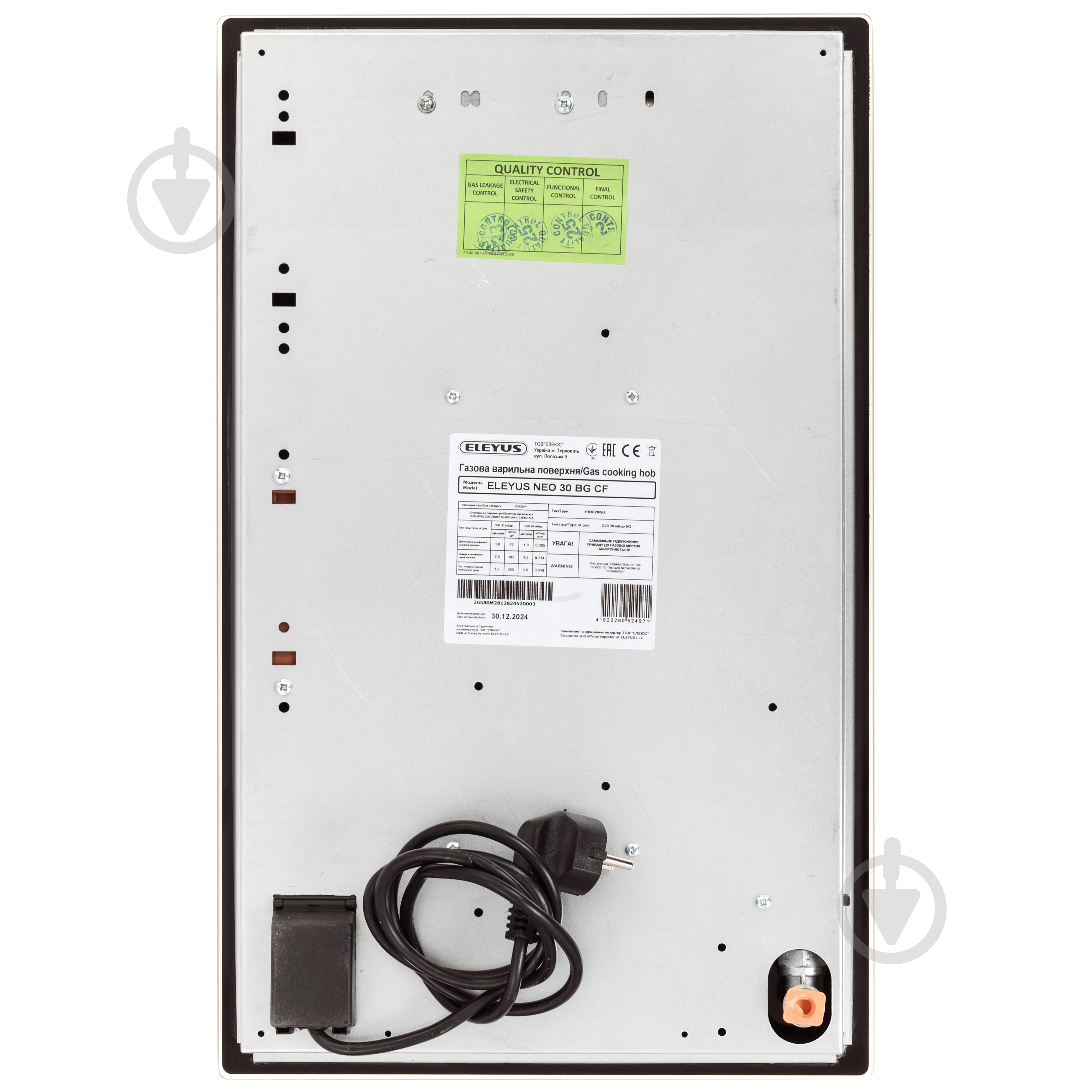 Варочная поверхность газовая Eleyus NEO 30 BG CF - фото 10