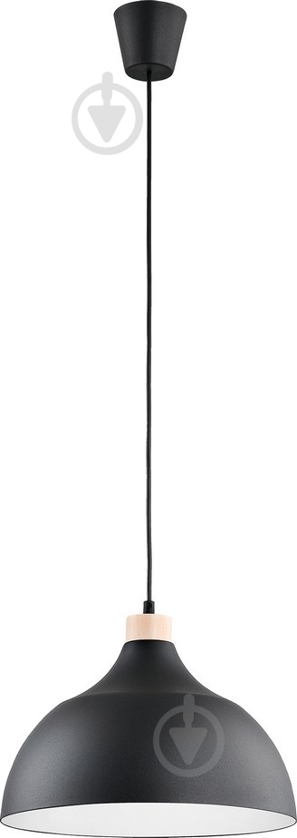 Подвес TK Lighting Cap 1x60 Вт E27 черный 2071 - фото 1