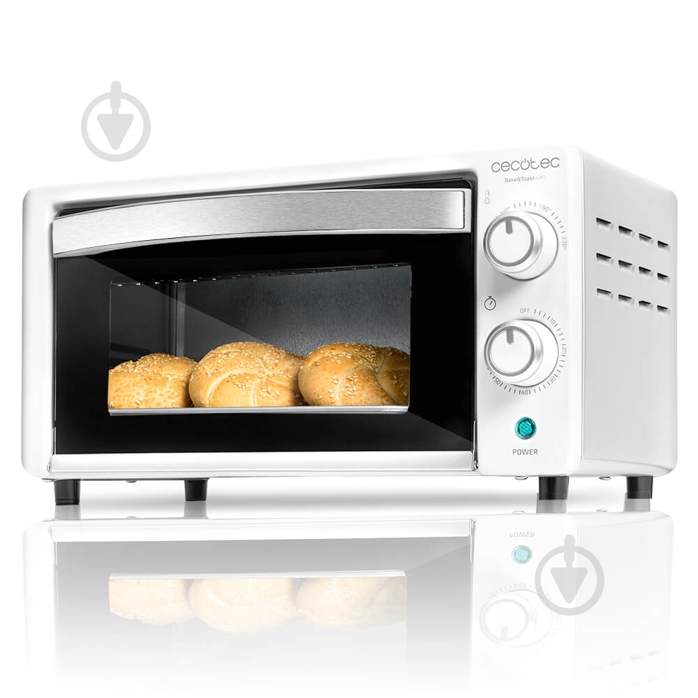 Електрична міні-піч CECOTEC Mini Oven Bake&Toast 490 CCTC-02206 - фото 1