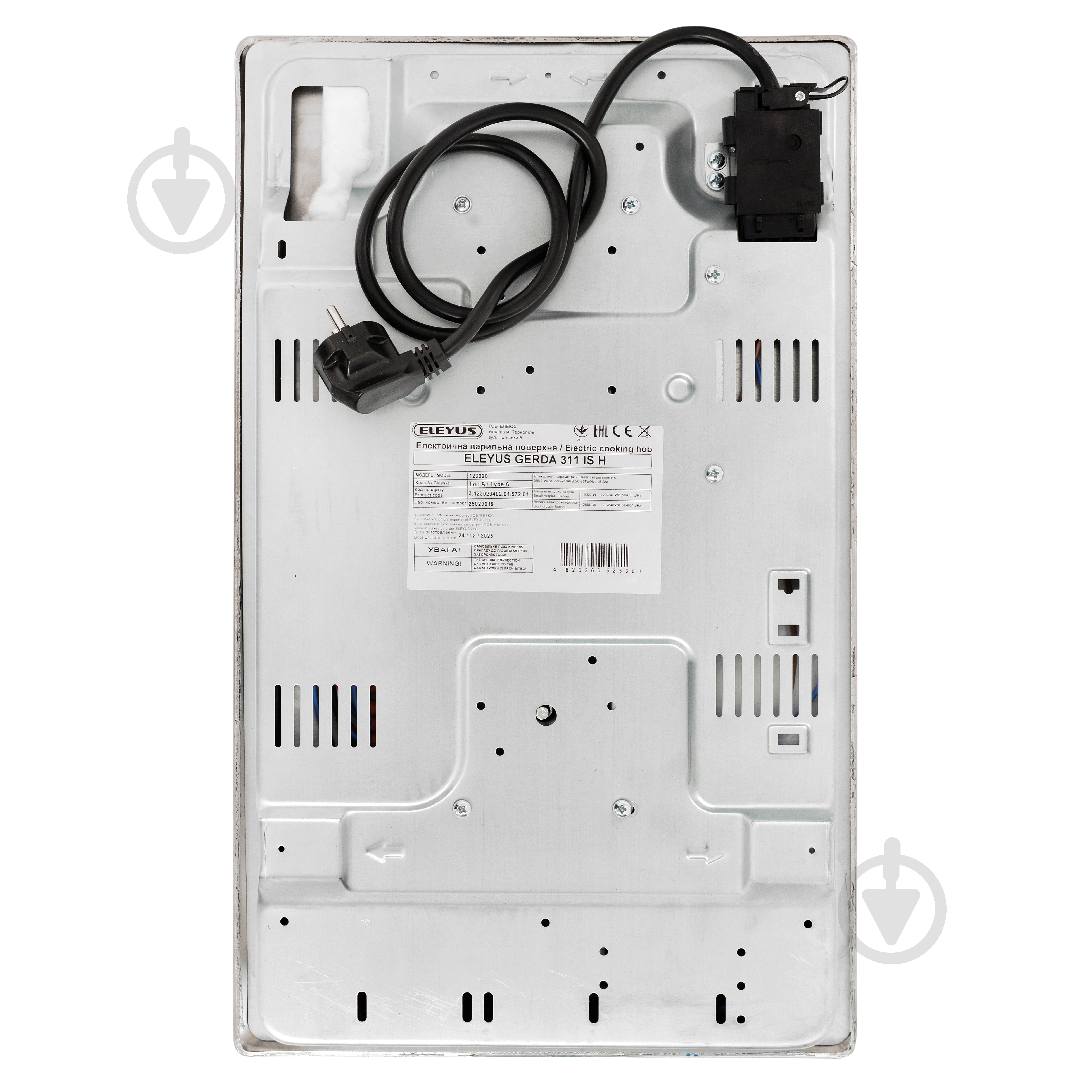 Варочная поверхность электрическая Eleyus GERDA 311 IS H - фото 10 Варочная поверхность электрическая Eleyus GERDA 311 IS H - фото 10