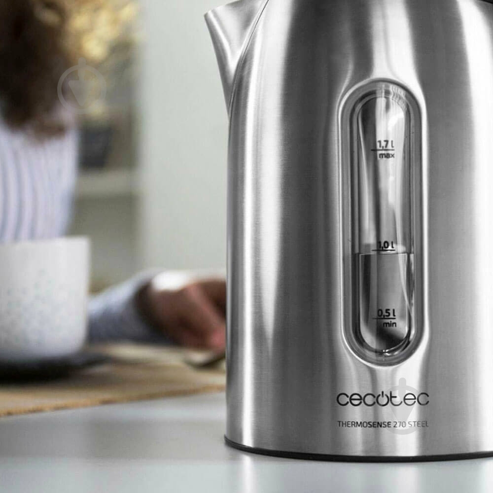Электрочайник CECOTEC ThermoSense 270 Steel CCTC-01514 - фото 2
