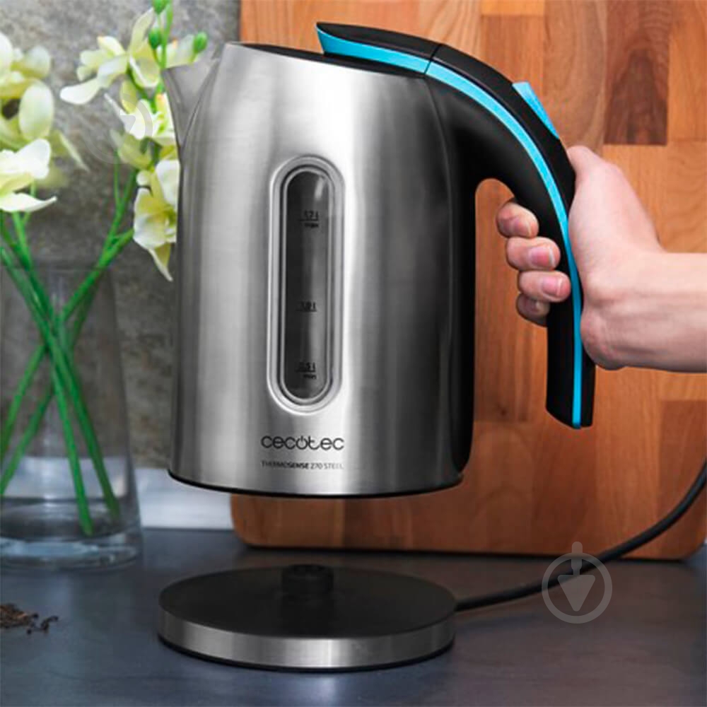 Электрочайник CECOTEC ThermoSense 270 Steel CCTC-01514 - фото 5