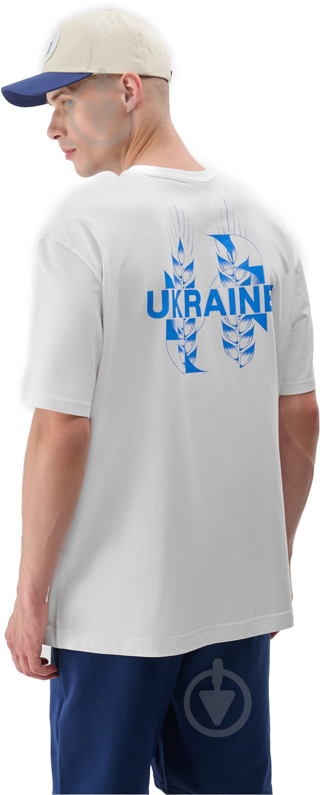 Футболка 4F 4FOSS24TTSHM2214-10S р.2XL білий - фото 2 Футболка 4F 4FOSS24TTSHM2214-10S р.2XL білий - фото 2