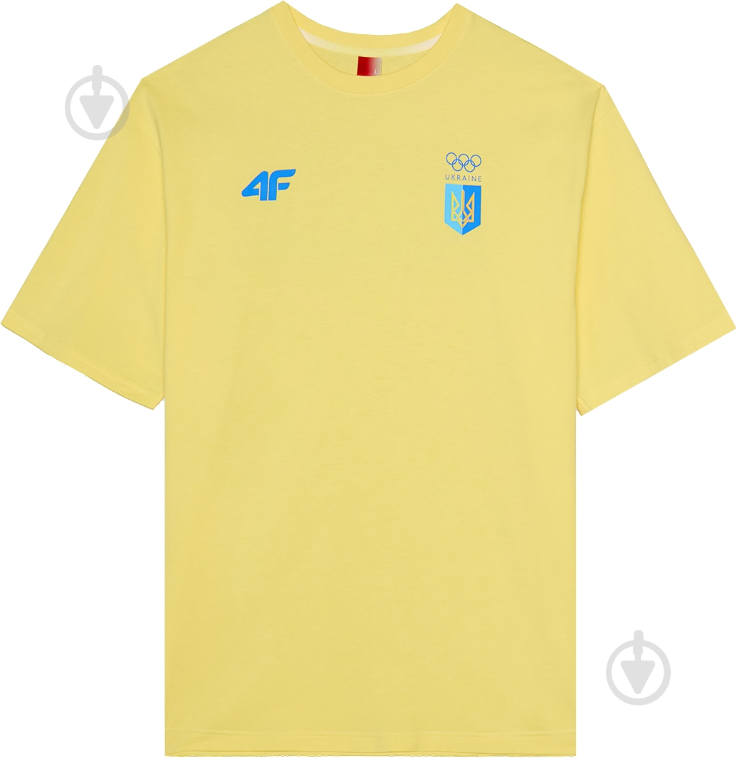 Футболка 4F 4FOSS24TTSHM2215-71S р.2XL желтый - фото 6