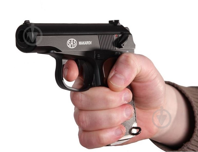 Пневматический пистолет SAS Makarov - фото 2