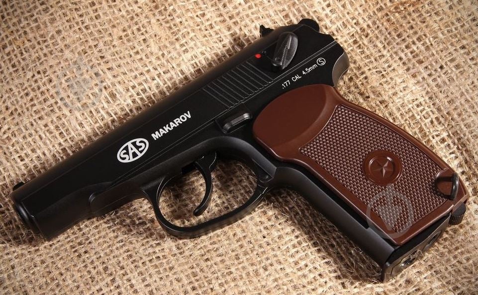Пневматический пистолет SAS Makarov - фото 3