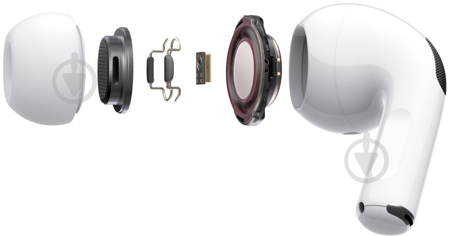 Навушники Apple AirPods Pro 2 with Wireless Case white (MQD83TY/A) - фото 8