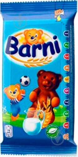 Шоколадный бисквит Барни с молочной начинкой 30 г - фото 2