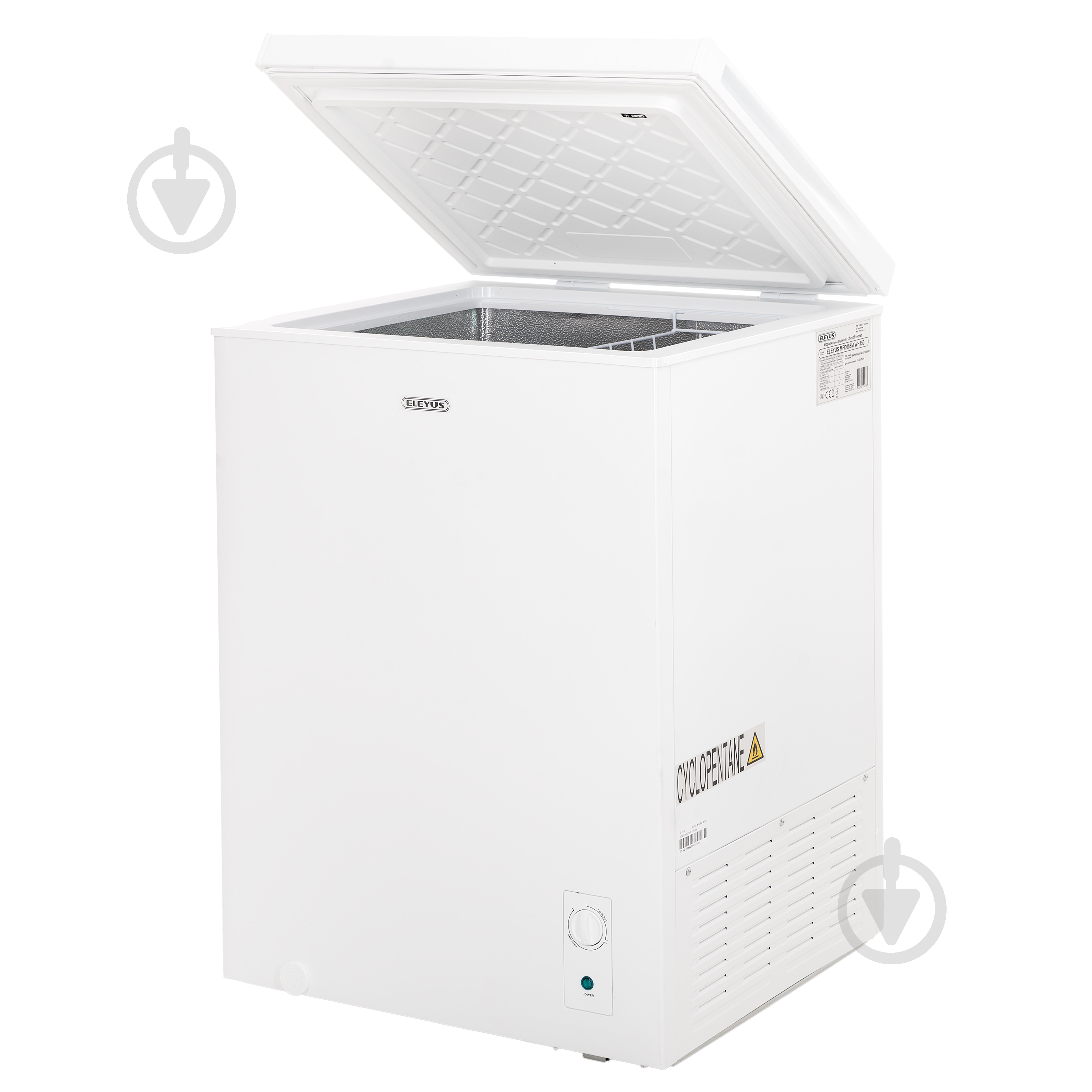 Морозильный ларь Eleyus MFD085M WH150 - фото 3