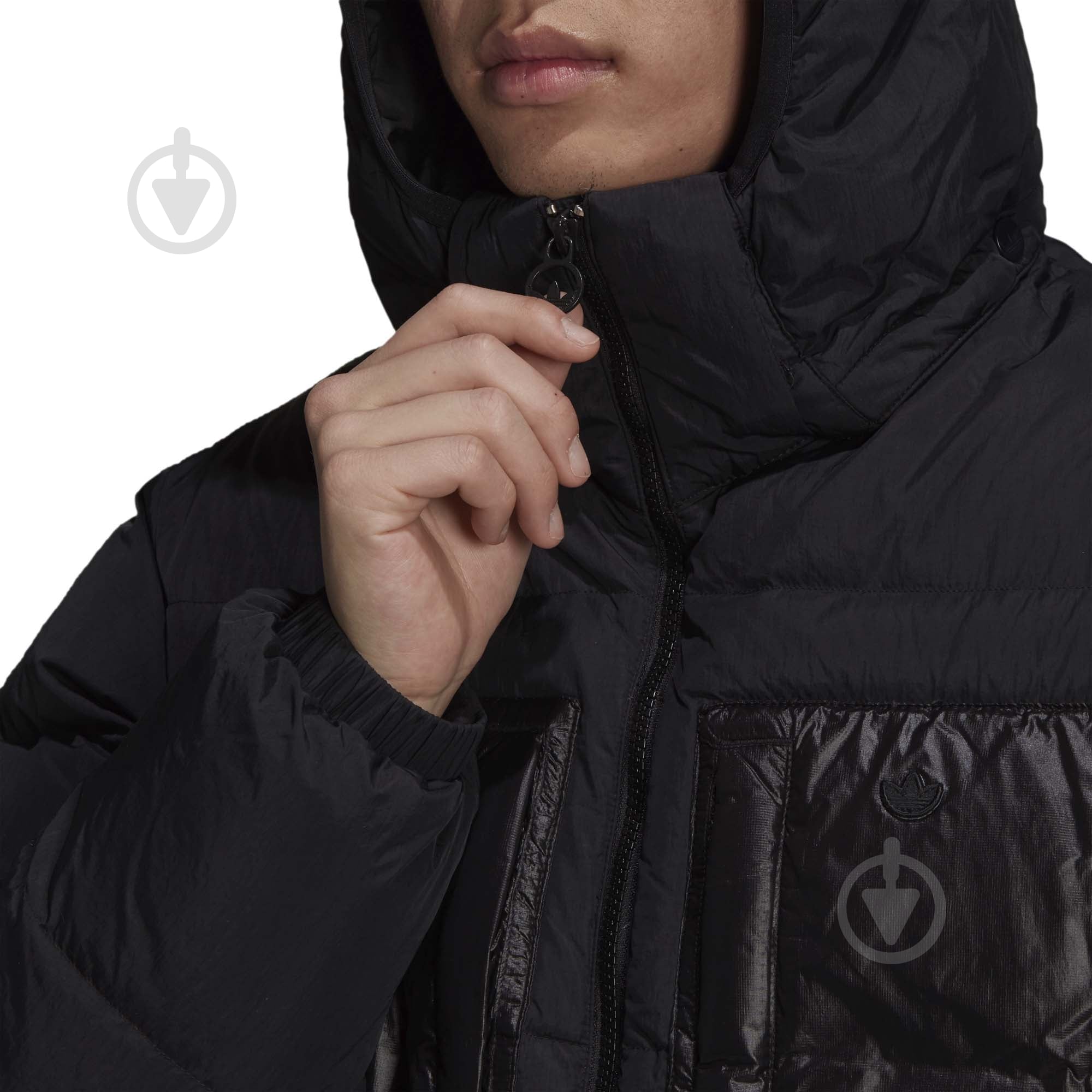 Пуховик мужской Adidas DOWN REGEN PUFF H13564 р.M черный - фото 7
