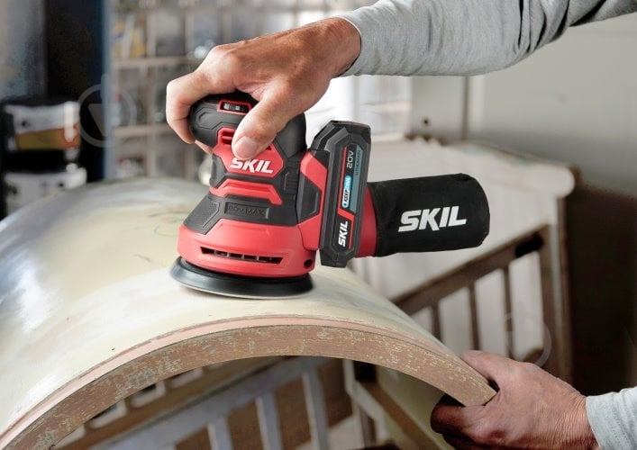 Эксцентриковая шлифмашина SKIL SR1E3745CA+BC1E3136AA - фото 3