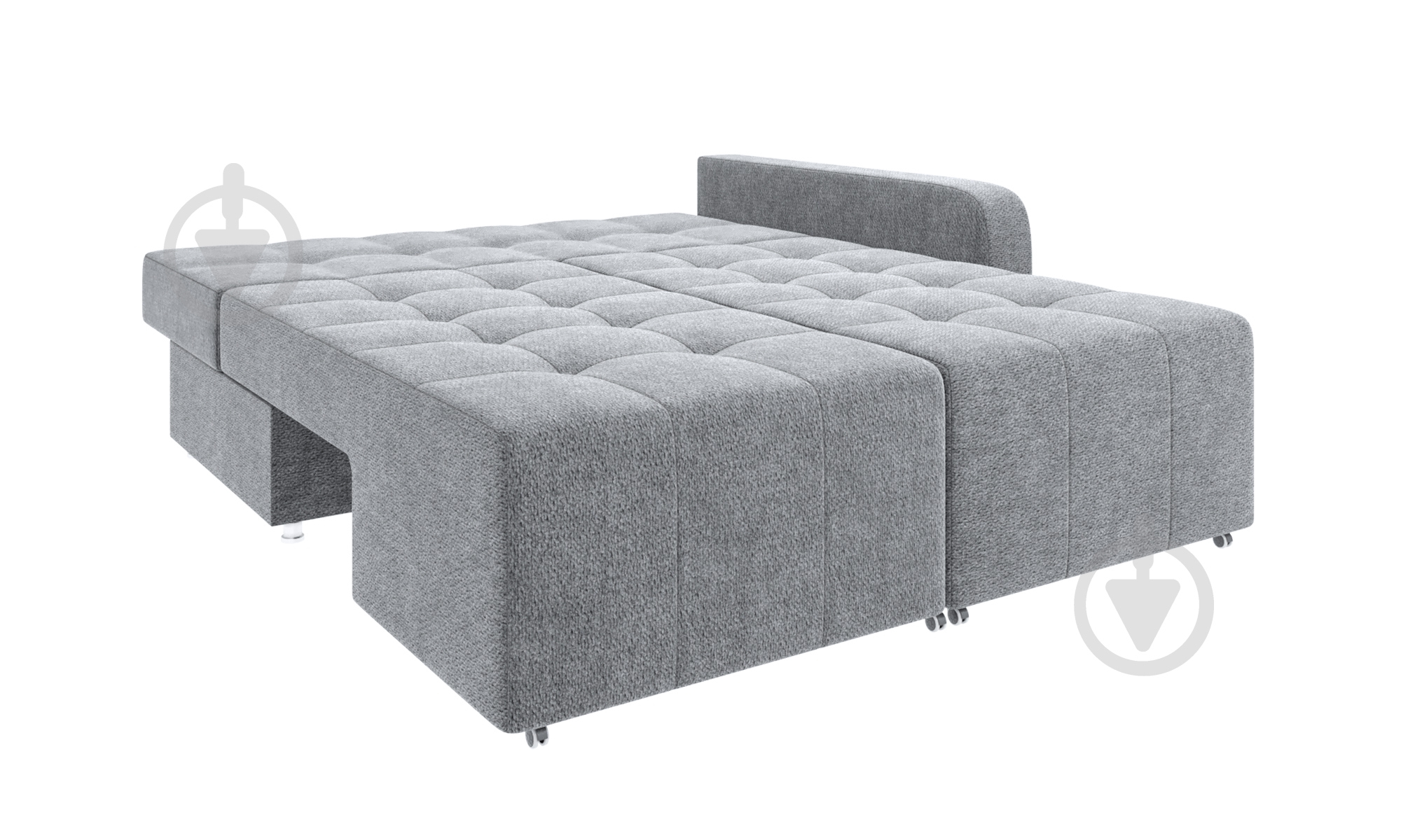 Диван угловой SOFYNO Эдвард правый серый 2400x1600x680 мм - фото 2