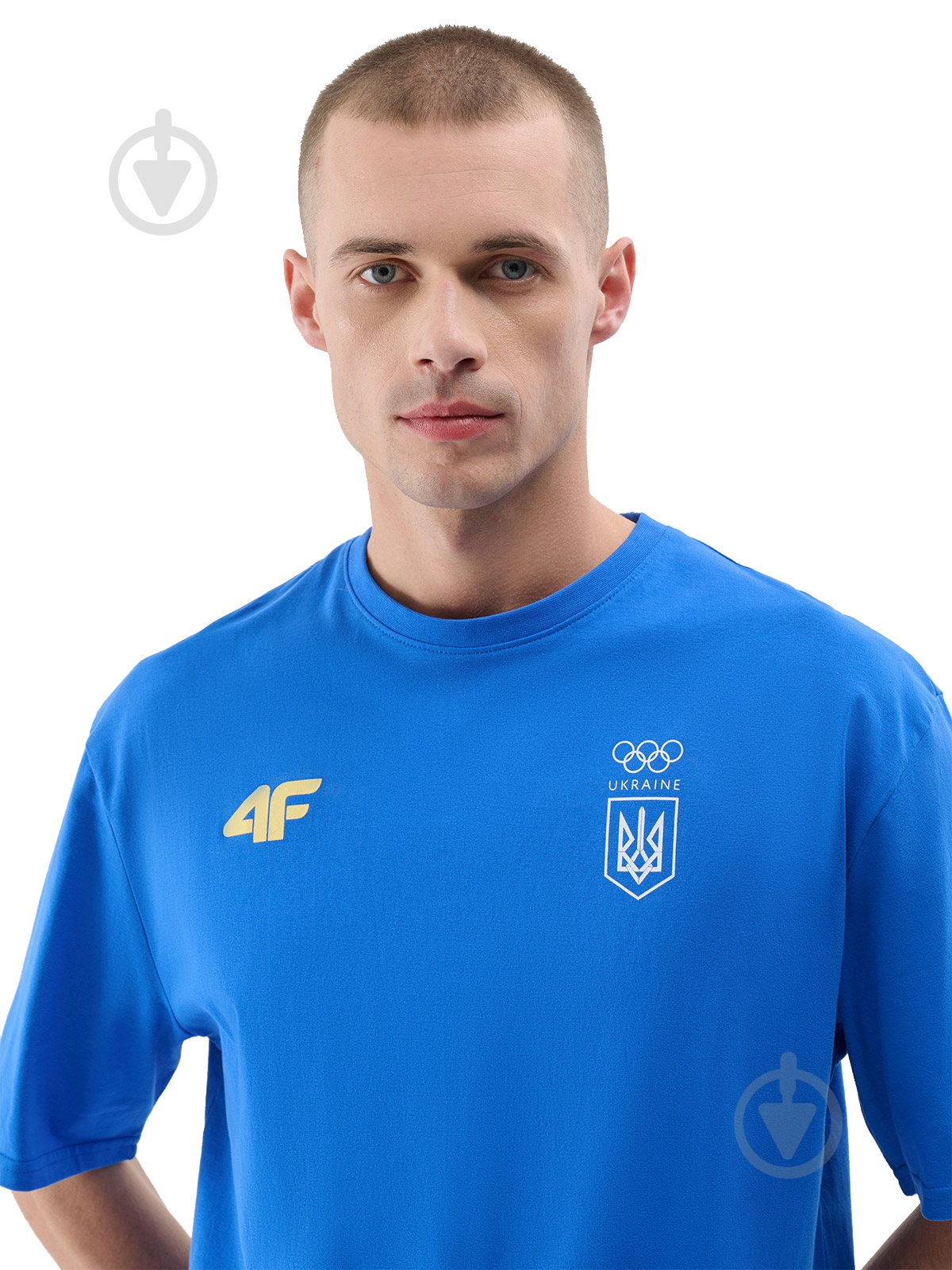 Футболка 4F 4FOSS24TTSHM2215-33S р.S синий - фото 3