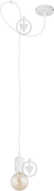 Подвес TK Lighting Qualle 1x60 Вт E27 белый 2342 - фото 1 Подвес TK Lighting Qualle 1x60 Вт E27 белый 2342 - фото 1