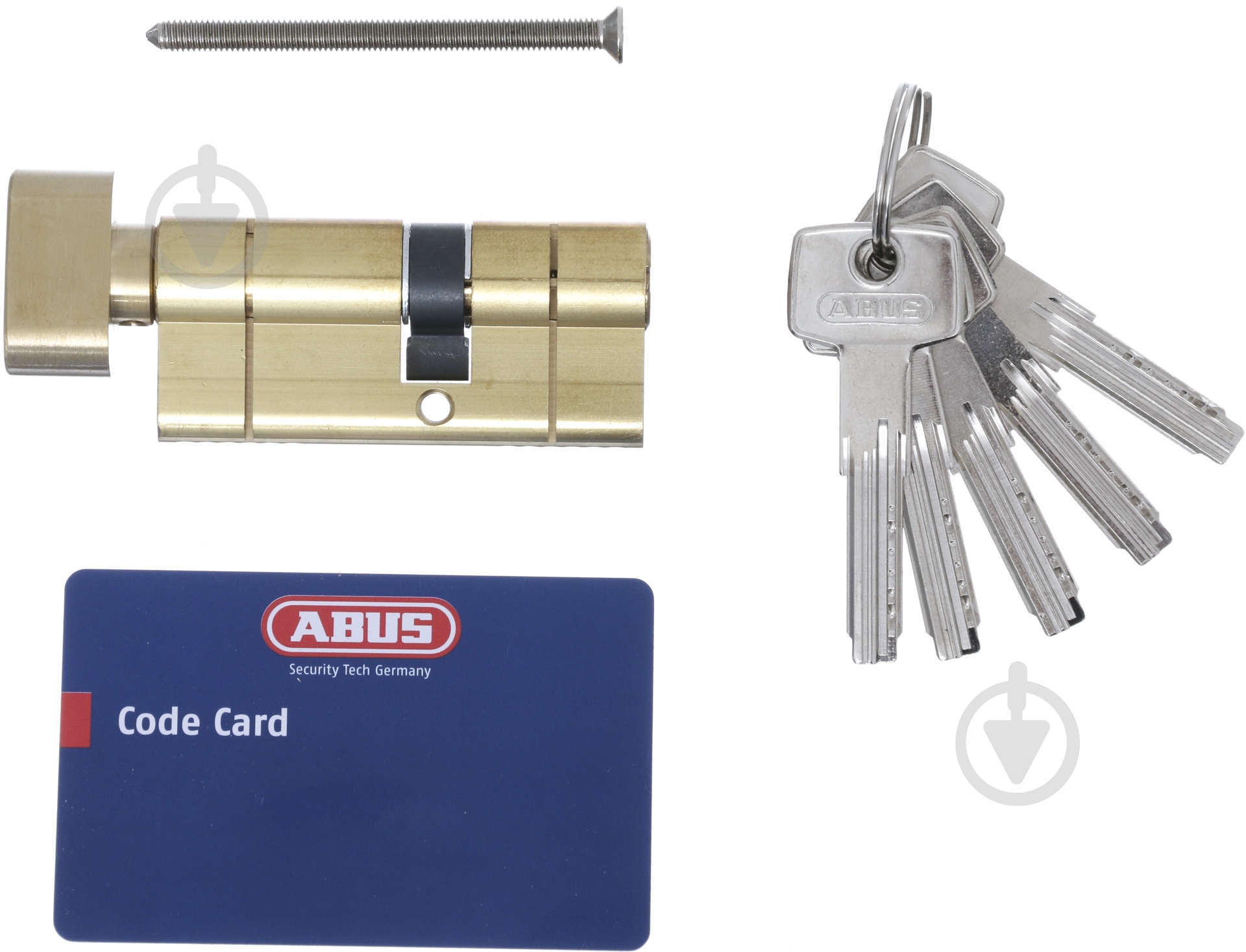 Цилиндр Abus KD6PS 30x40 ключ-вороток 70 мм матовая латунь - фото 4 Цилиндр Abus KD6PS 30x40 ключ-вороток 70 мм матовая латунь - фото 4