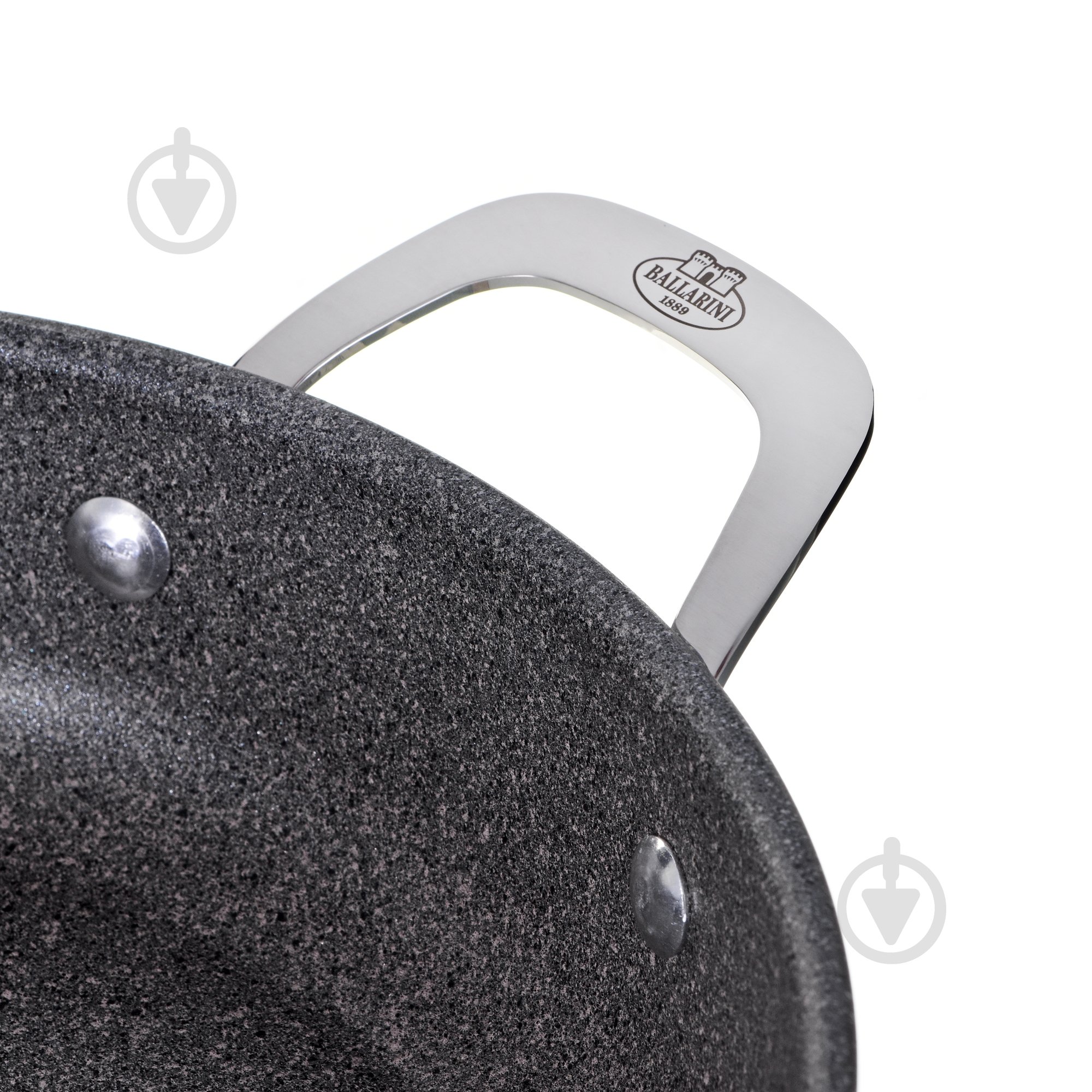 Сковорода з кришкою Ballarini з 2-ма ручками + кришка скло 24см Salina - фото 5