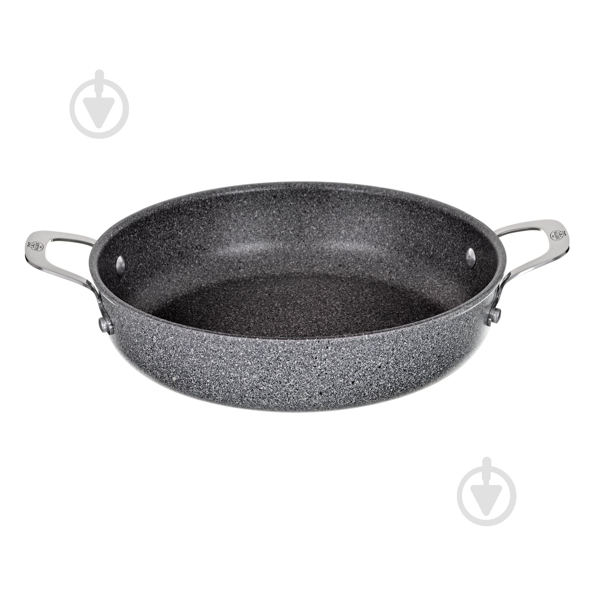 Сковорода з кришкою Ballarini з 2-ма ручками + кришка скло 24см Salina - фото 2