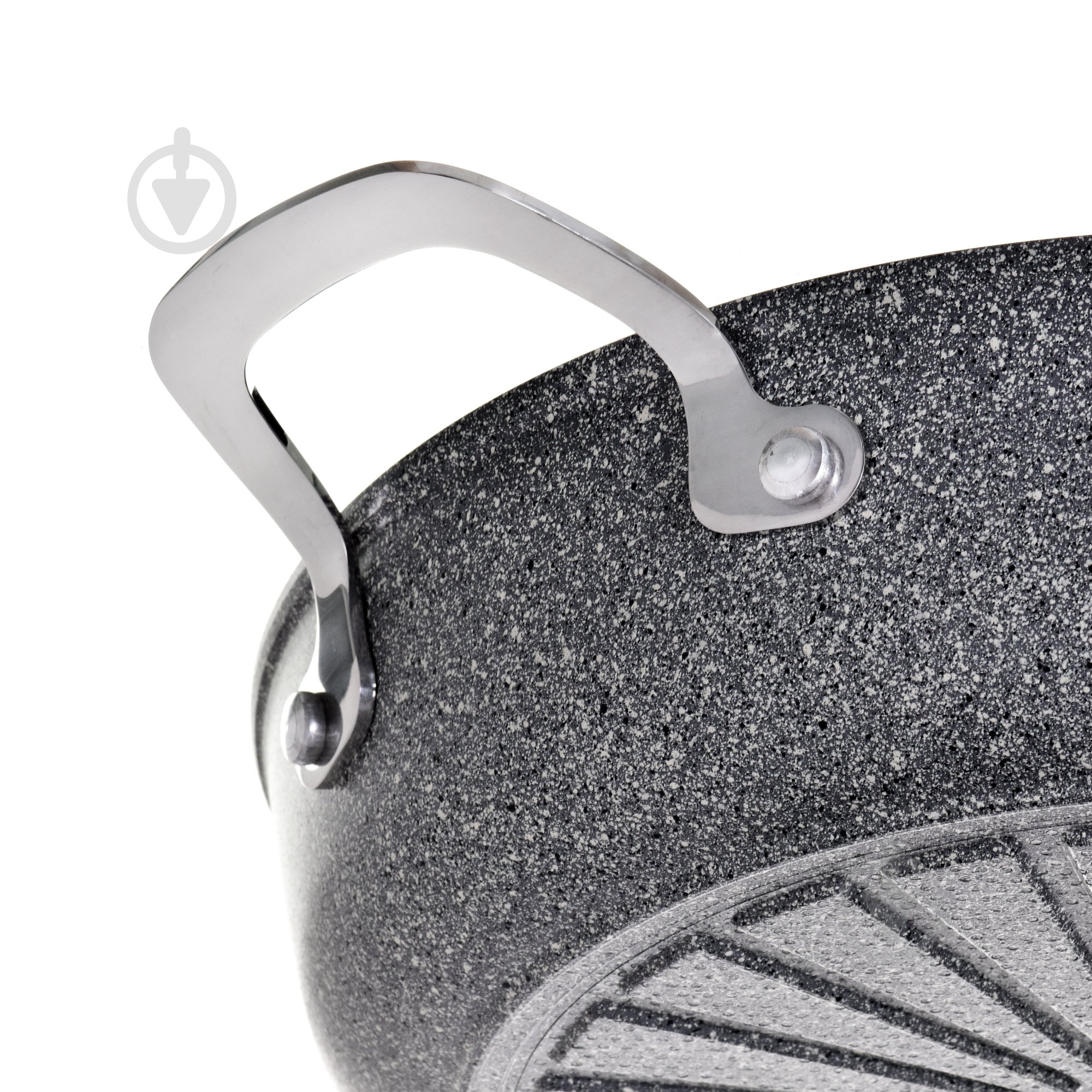 Сковорода з кришкою Ballarini з 2-ма ручками + кришка скло 24см Salina - фото 6