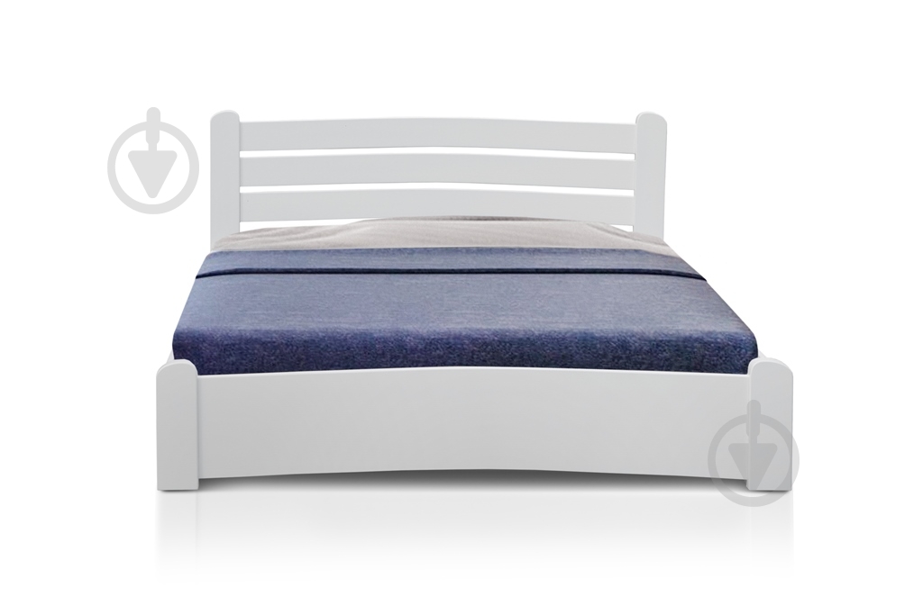 Кровать Микс Мебель Сабрина 160x200 см белый - фото 1 Кровать Микс Мебель Сабрина 160x200 см белый - фото 1