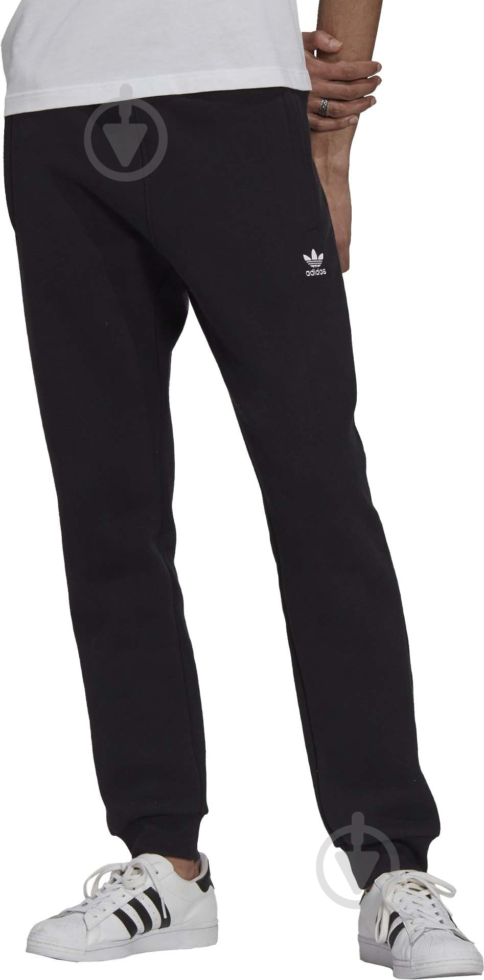 Брюки Adidas ESSENTIALS PANT H34657 р. 2XL черный - фото 1 Брюки Adidas ESSENTIALS PANT H34657 р. 2XL черный - фото 1