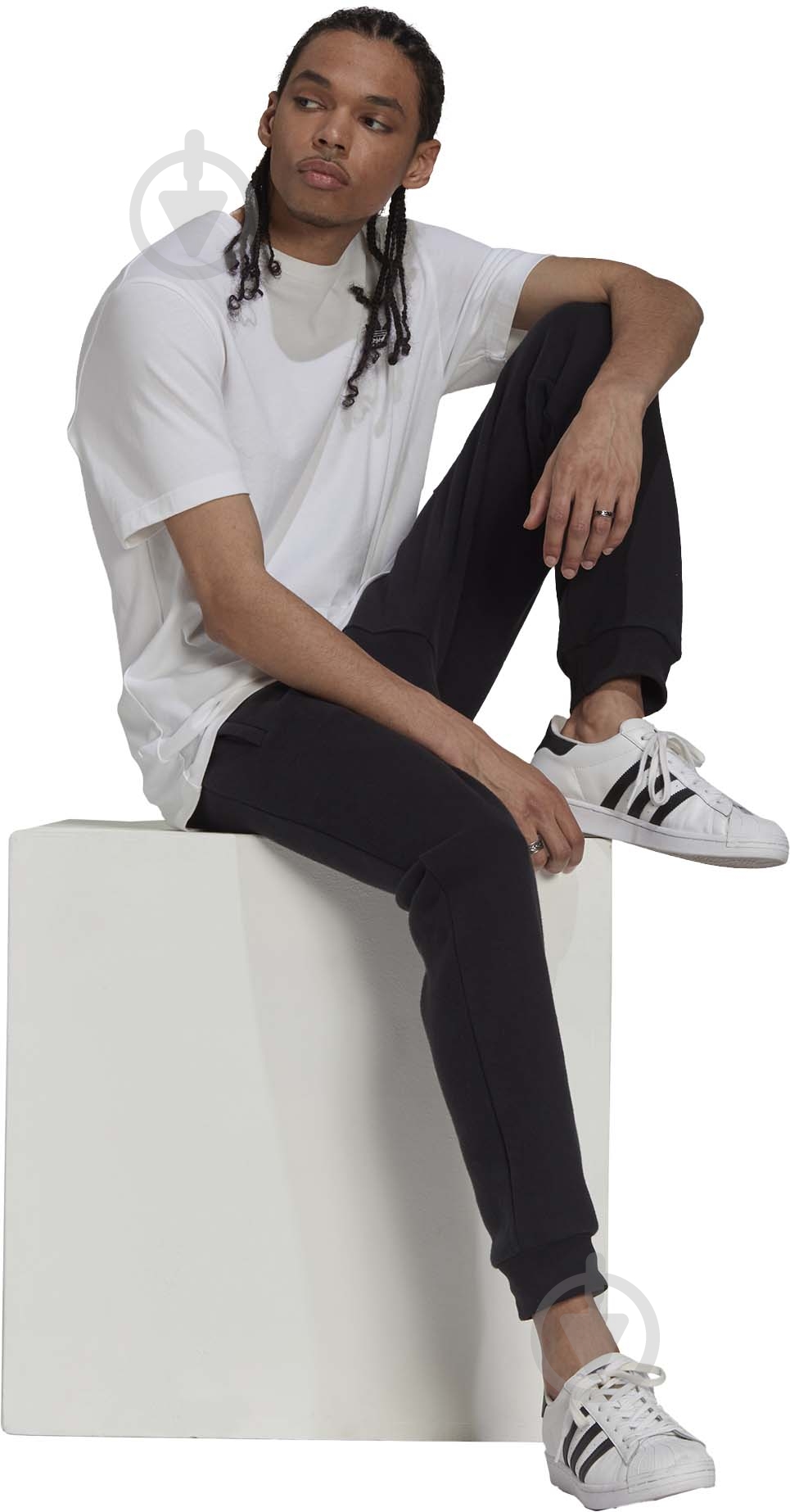 Брюки Adidas ESSENTIALS PANT H34657 р. 2XL черный - фото 5 Брюки Adidas ESSENTIALS PANT H34657 р. 2XL черный - фото 5