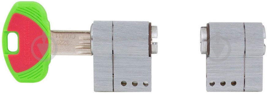 Набор Securemme 3220UCS27271X5 35x55 ключ-ключ 90 мм хром - фото 1 Набор Securemme 3220UCS27271X5 35x55 ключ-ключ 90 мм хром - фото 1