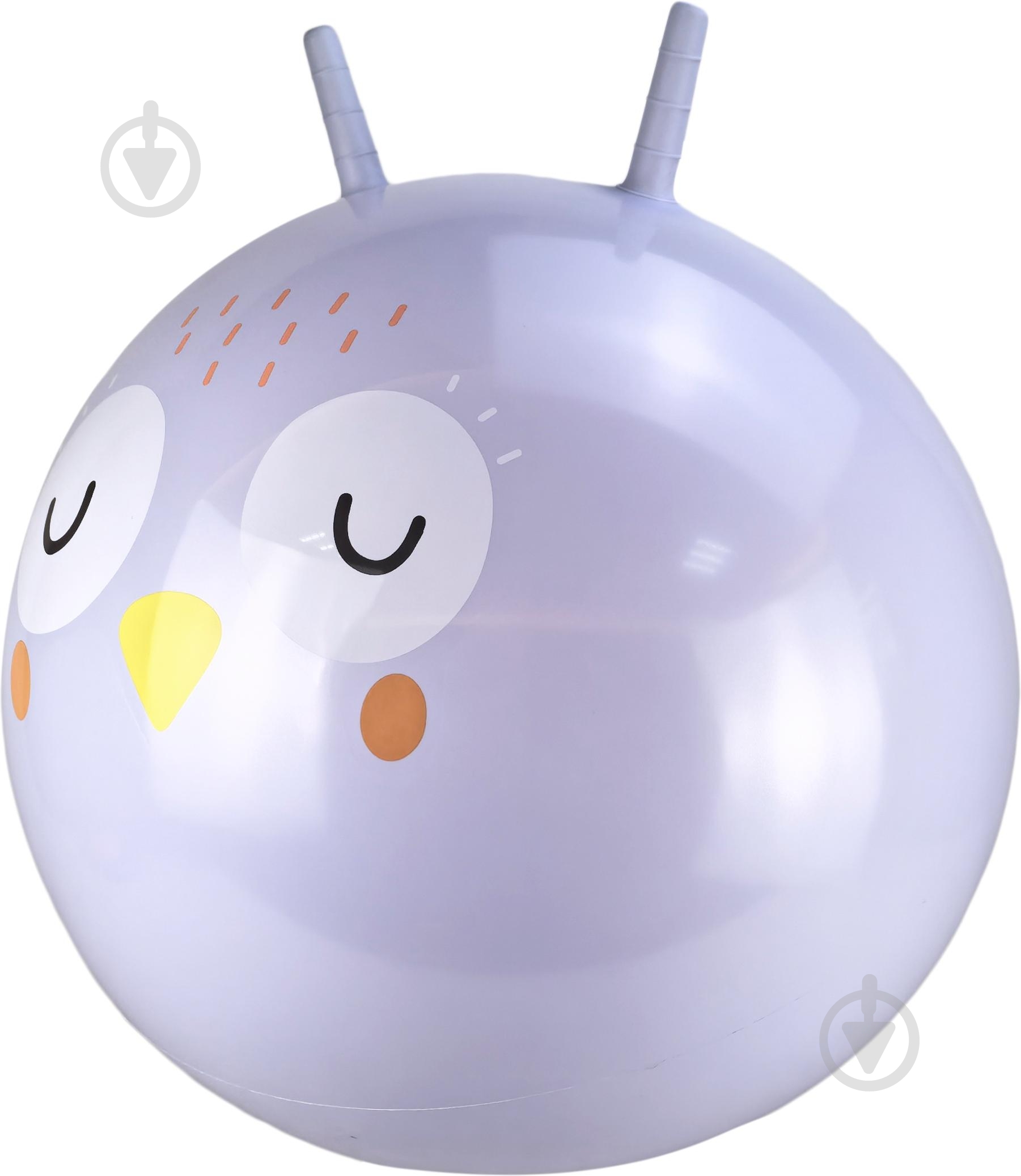 Мяч-прыгун MaxxPro kids Сова 45 сиреневый PC139 - фото 1