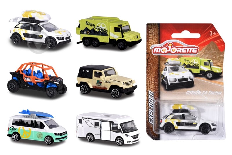 Машинка Majorette Дослідник 7,5 см в асортименті 1:64 - фото 1