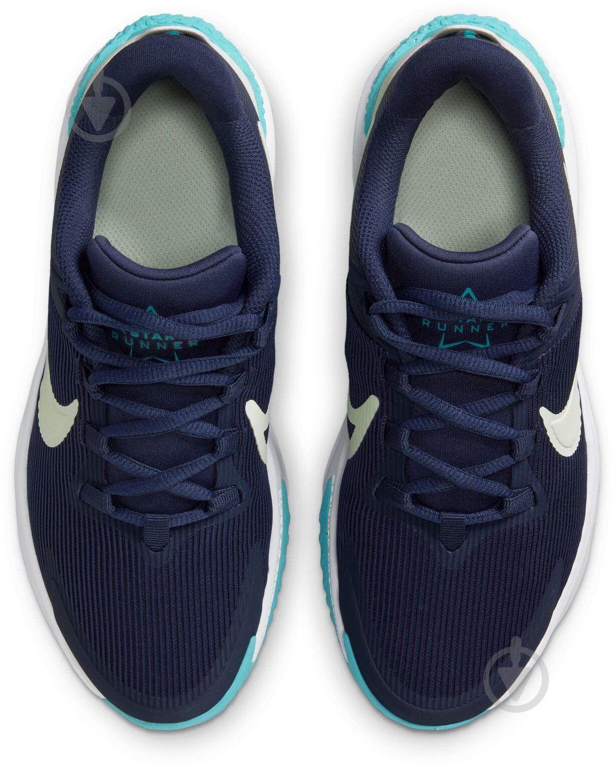 Кроссовки для мальчиков Nike STAR RUNNER 4 DX7615-409 р.38 темно-синие - фото 7