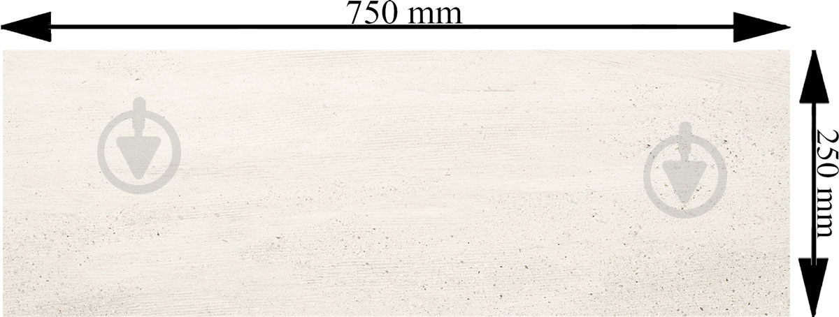 Плитка Ceramika Paradyz Magnolia grys rekt 25x75 см - фото 4