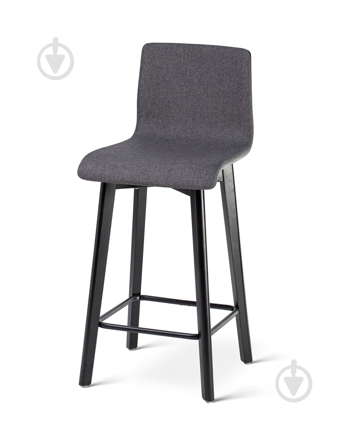 Стул барный Лука черный - фото 1 Стул барный Лука черный - фото 1