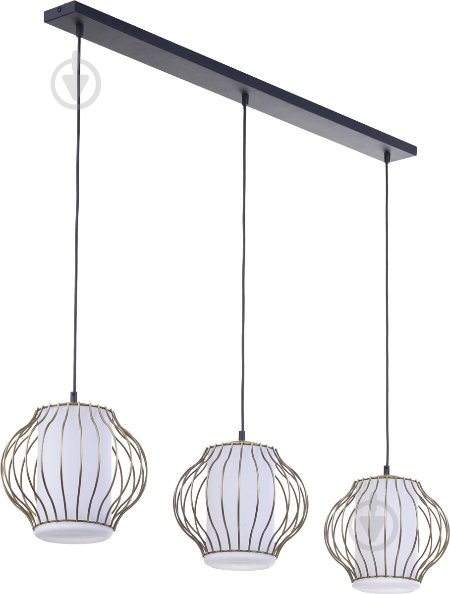 Подвес TK Lighting Rosso 3x60 Вт E27 белый/золото 2371 - фото 1 Подвес TK Lighting Rosso 3x60 Вт E27 белый/золото 2371 - фото 1