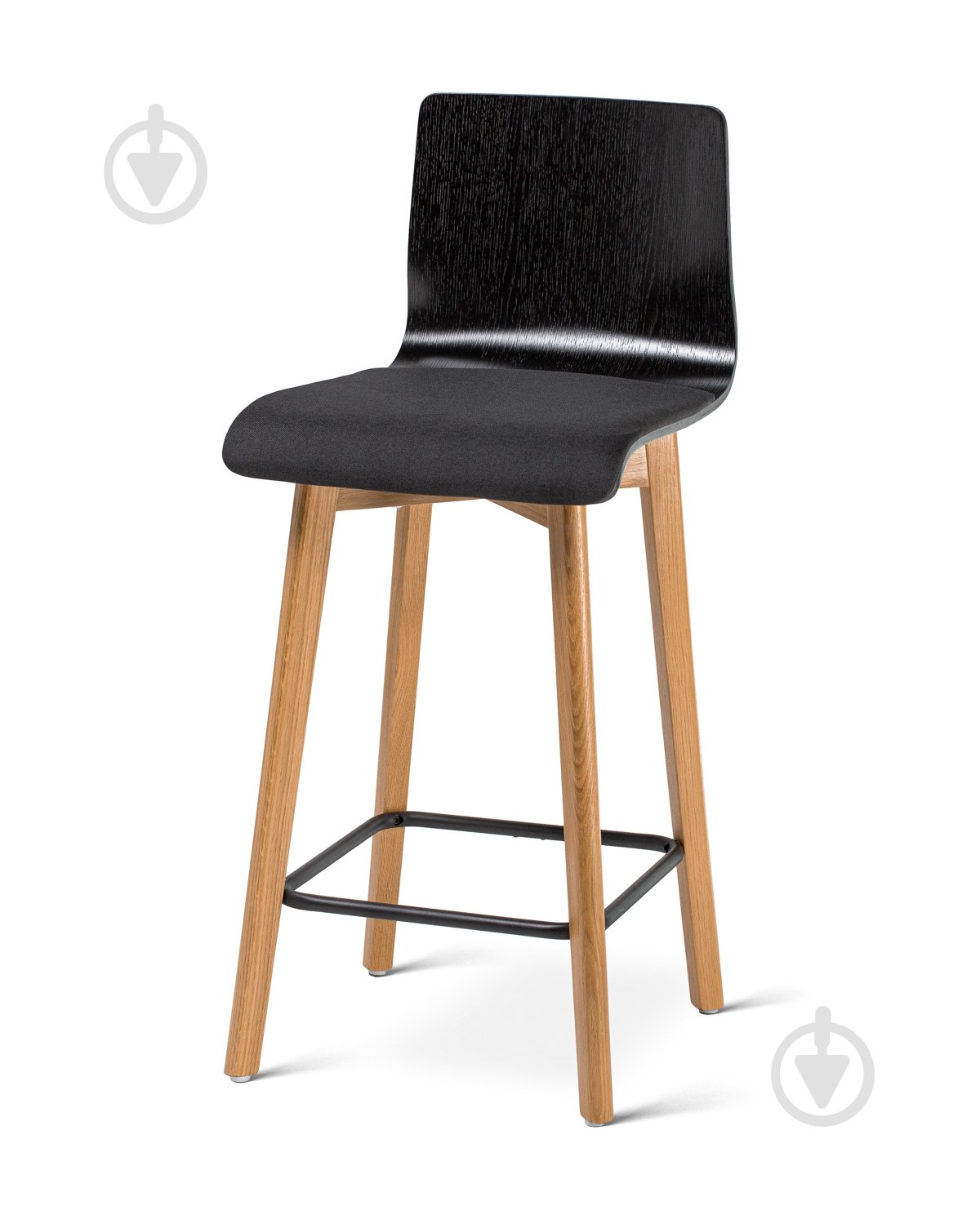 Стул барный Лука дуб / черный - фото 1