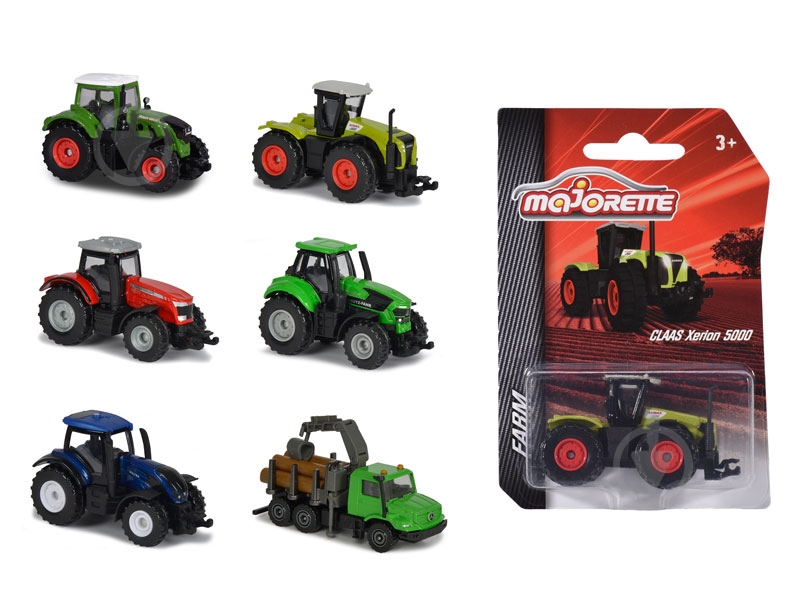 Машинка Majorette Ферма в ассортименте 1:64 - фото 1 Машинка Majorette Ферма в ассортименте 1:64 - фото 1