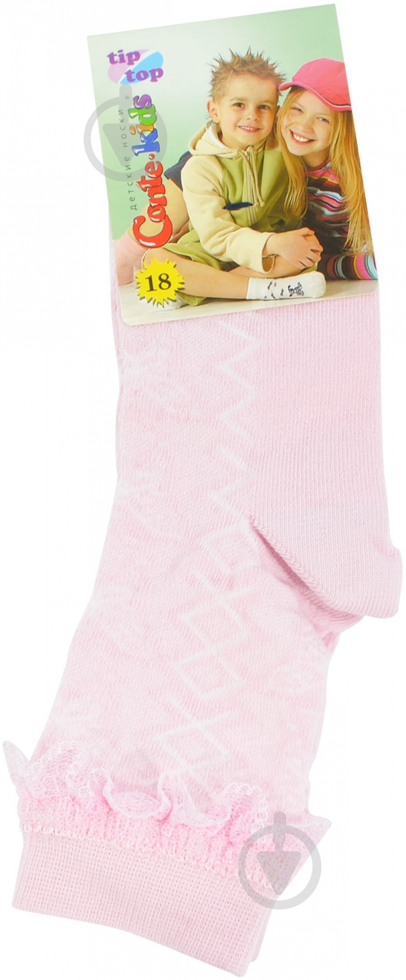 Носки детские для девочек Conte-Kids TIP-TOP 078 р.18 розовый - фото 1 Носки детские для девочек Conte-Kids TIP-TOP 078 р.18 розовый - фото 1