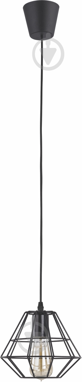 Подвес TK Lighting Diamond 1x60 Вт E27 черный 696 - фото 1