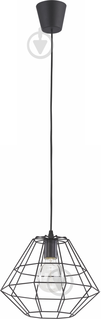 Подвес TK Lighting Diamond 1x60 Вт E27 черный 845 - фото 1 Подвес TK Lighting Diamond 1x60 Вт E27 черный 845 - фото 1