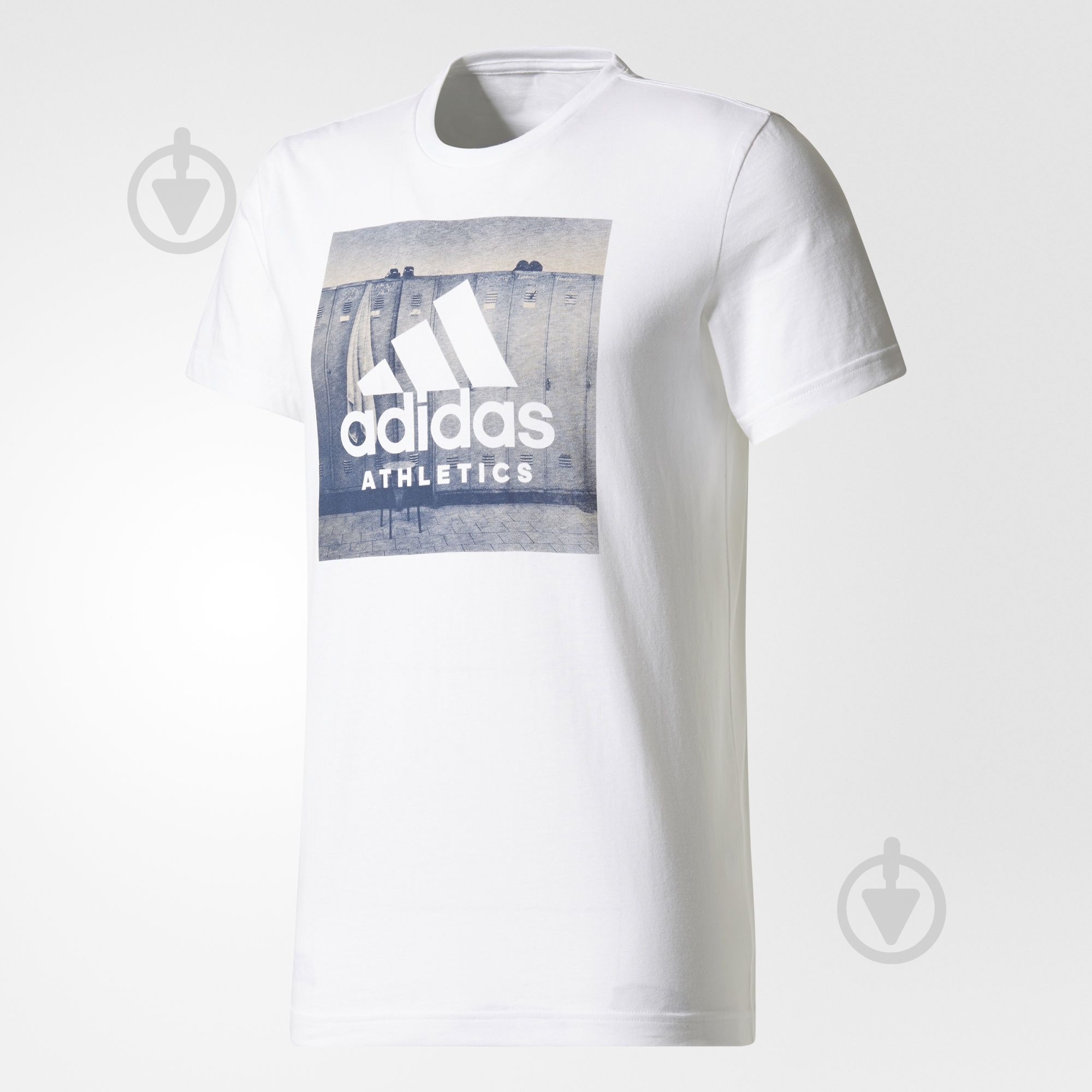 Футболка Adidas Category Athletics M CD9250 р.L белый - фото 1