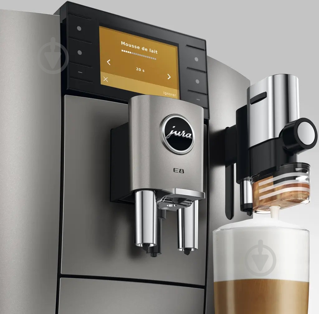 Кофемашина Jura E8 Midnight Silver (ED) (15712) - фото 11 Кофемашина Jura E8 Midnight Silver (ED) (15712) - фото 11