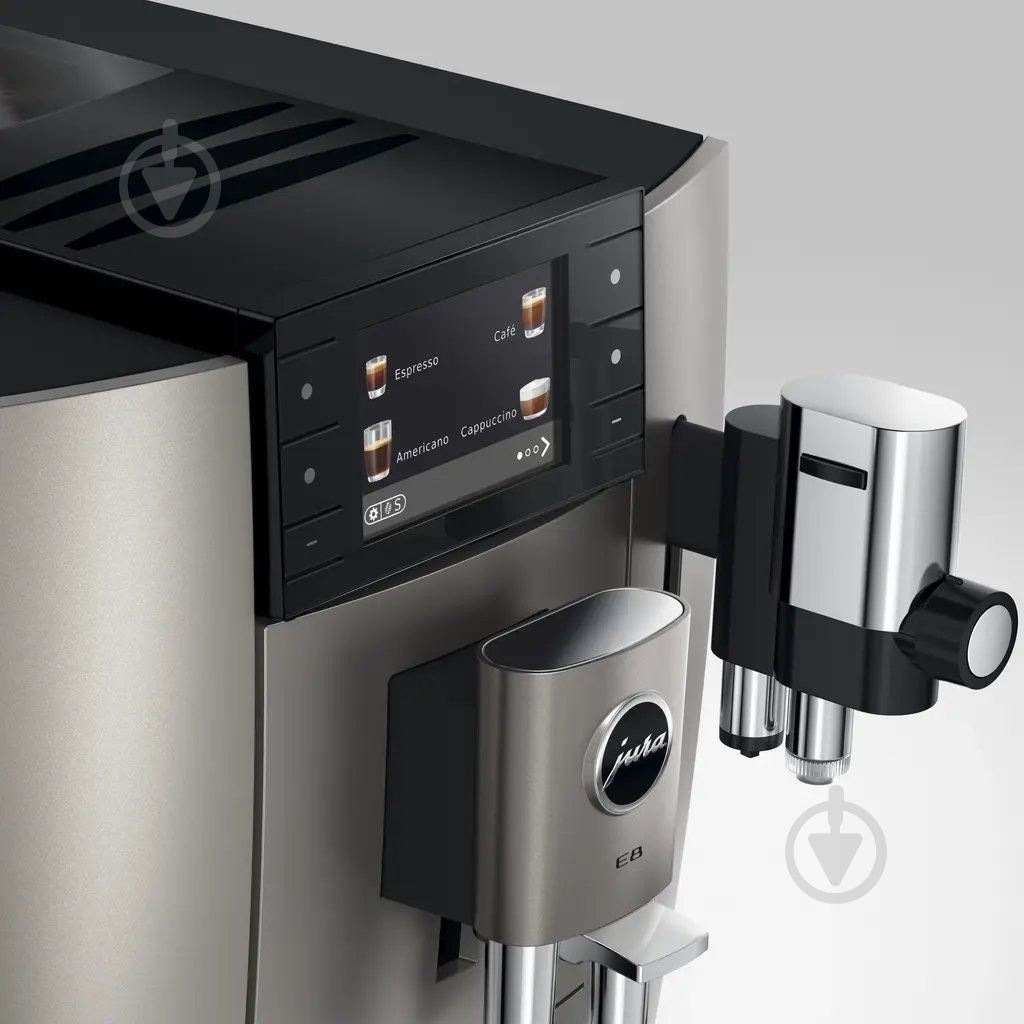 Кофемашина Jura E8 Midnight Silver (ED) (15712) - фото 9 Кофемашина Jura E8 Midnight Silver (ED) (15712) - фото 9