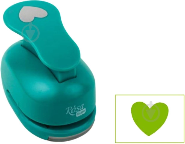 Фигурный дырокол Сердце Rosa Talent - фото 1 Фигурный дырокол Сердце Rosa Talent - фото 1