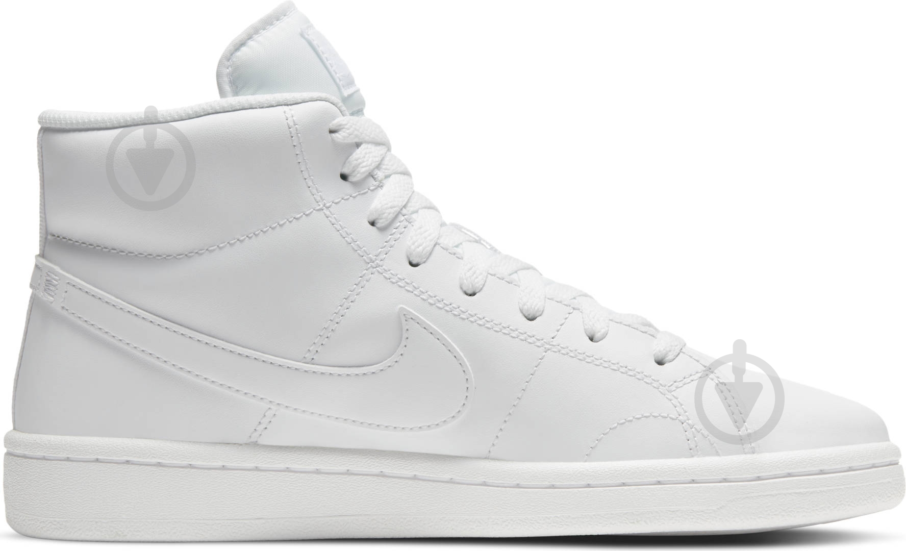 Кроссовки женские демисезонные Nike Court Royale 2 Mid CT1725-100 р.36,5 белые - фото 4