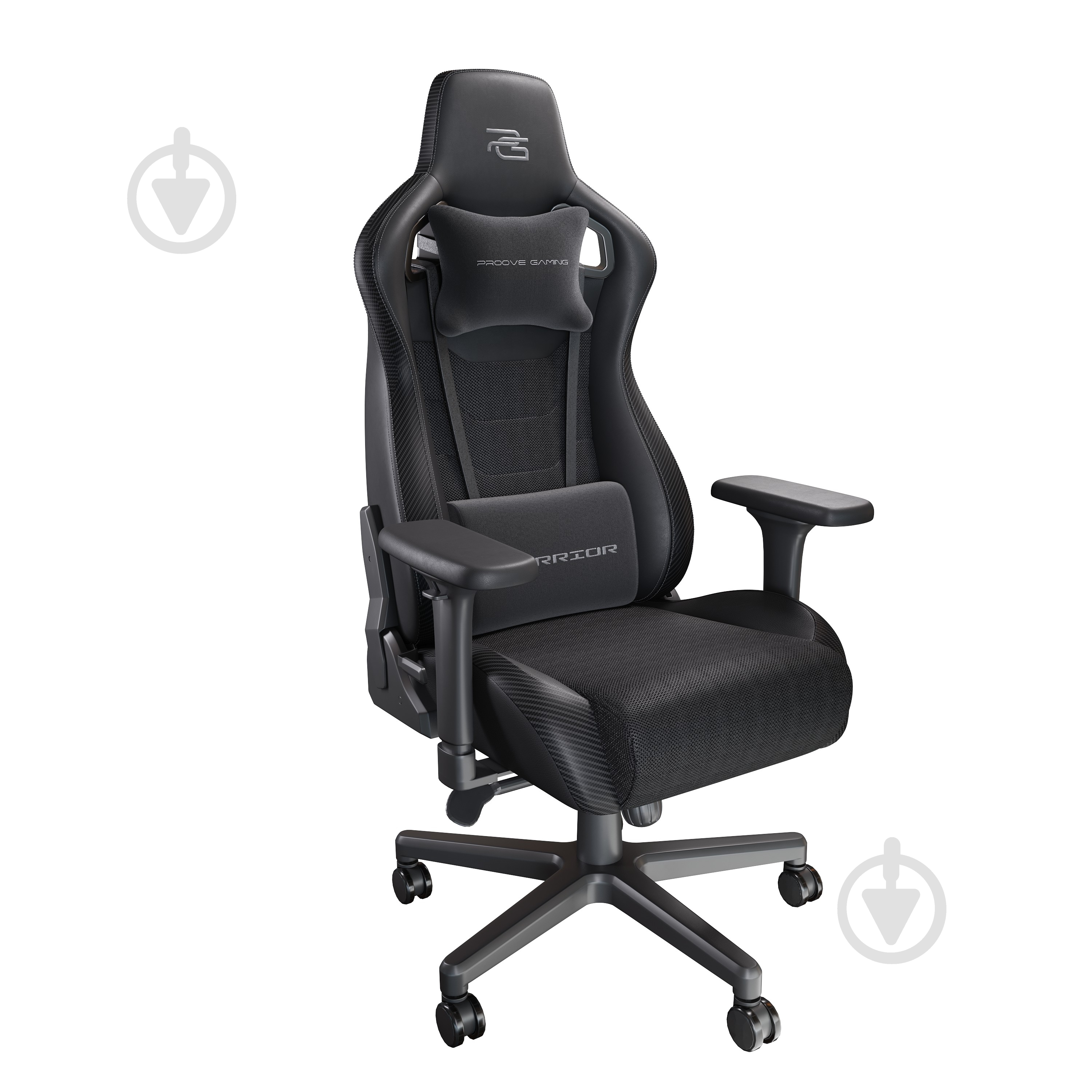 Кресло игровое Proove Gaming Warrior черный - фото 2