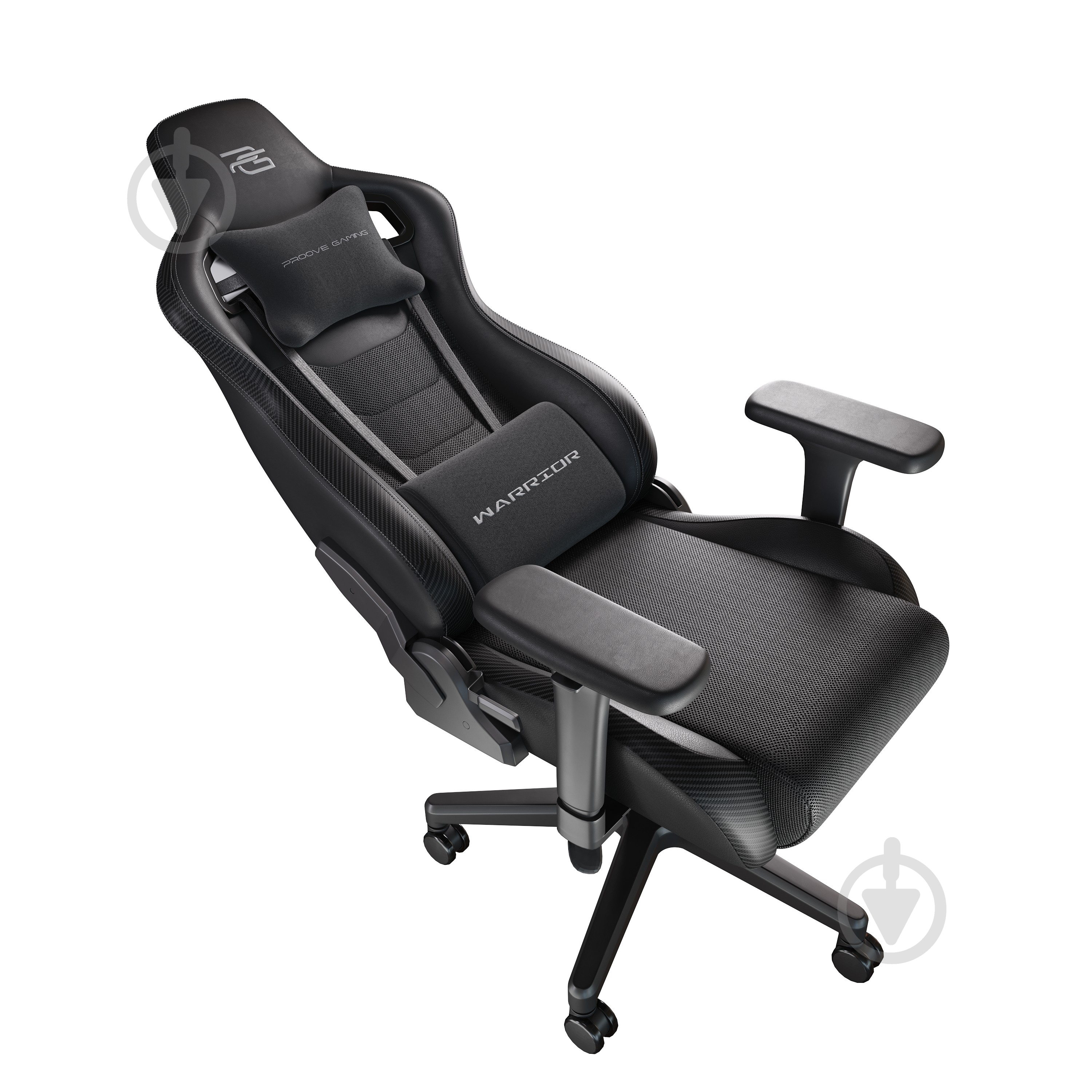 Кресло игровое Proove Gaming Warrior черный - фото 4