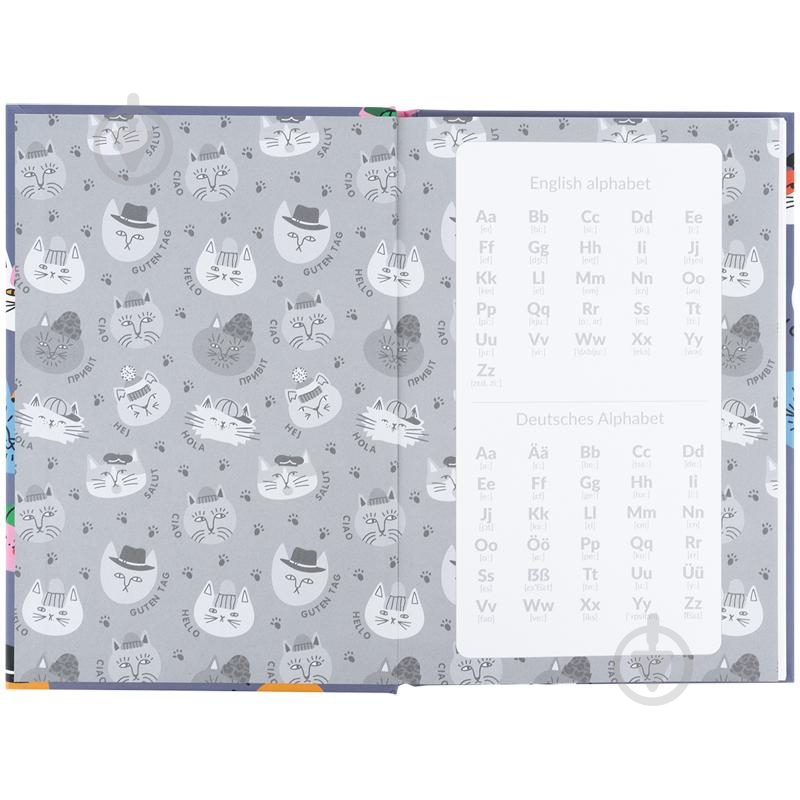 Зошит-словник з іноземної мови 60 арк. Cats K25-407-2 KITE - фото 2