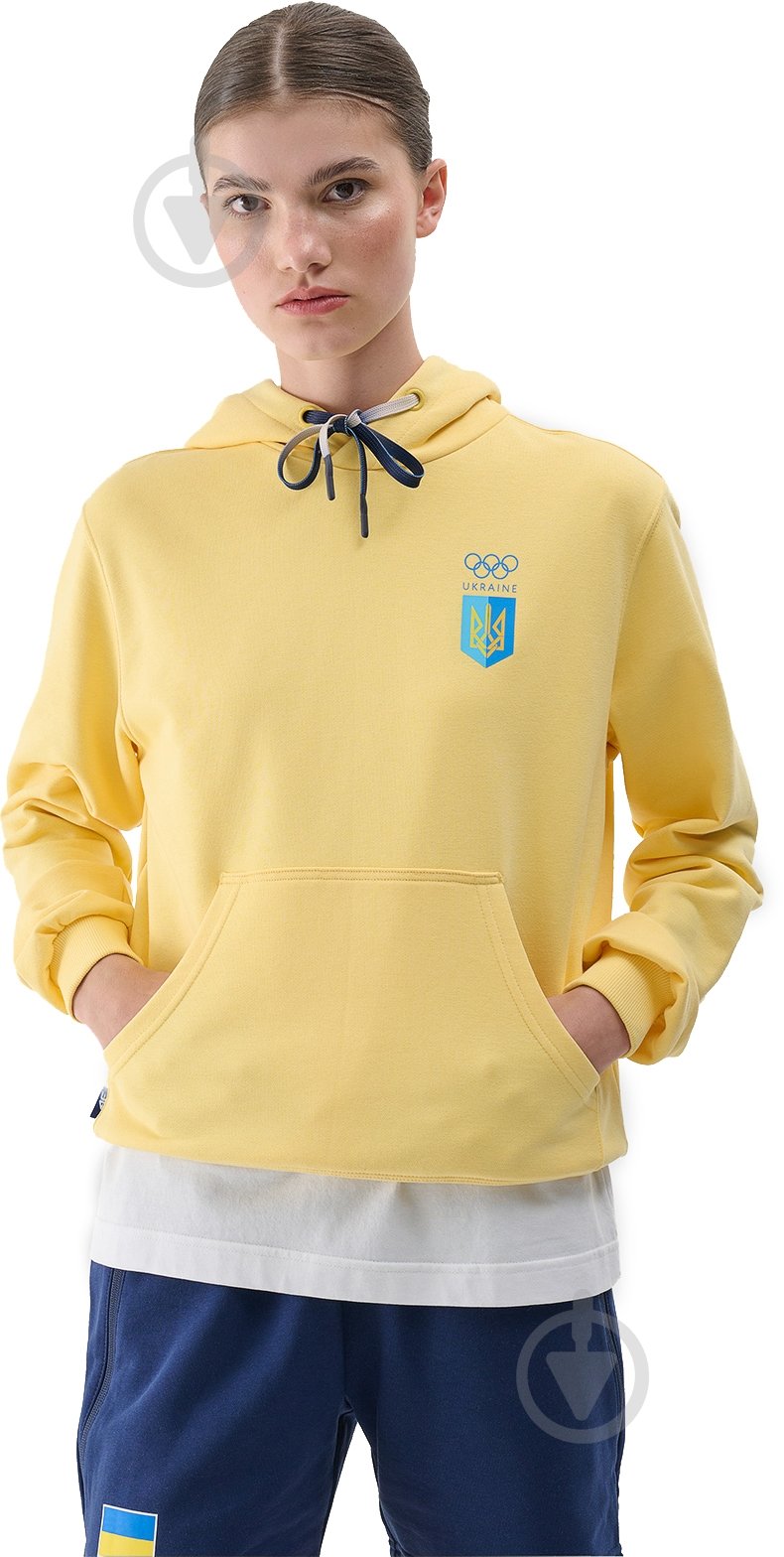 Джемпер 4F 4FOSS24TSWSF1735-71S р.S желтый - фото 1 Джемпер 4F 4FOSS24TSWSF1735-71S р.S желтый - фото 1