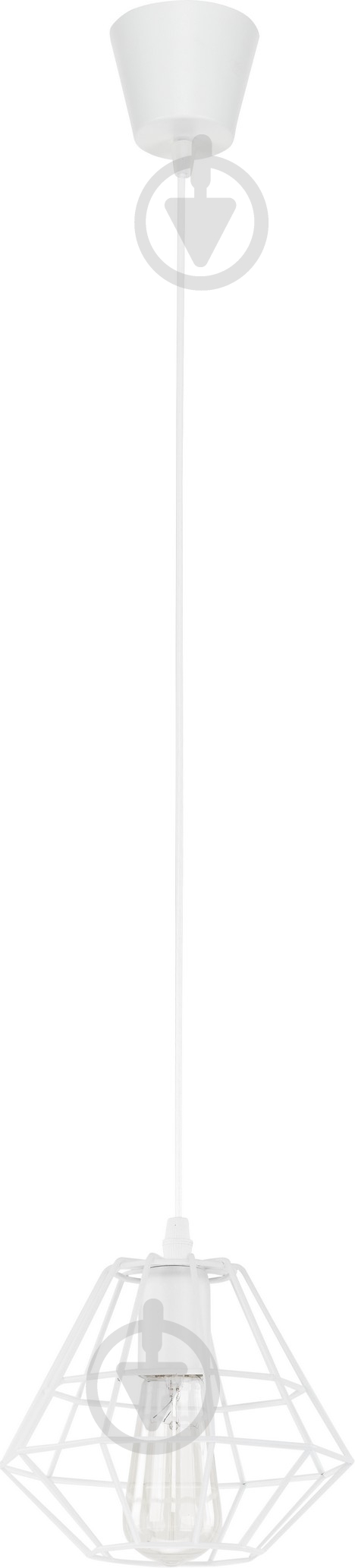 Подвес TK Lighting Diamond 1x60 Вт E27 белый 847 - фото 1 Подвес TK Lighting Diamond 1x60 Вт E27 белый 847 - фото 1