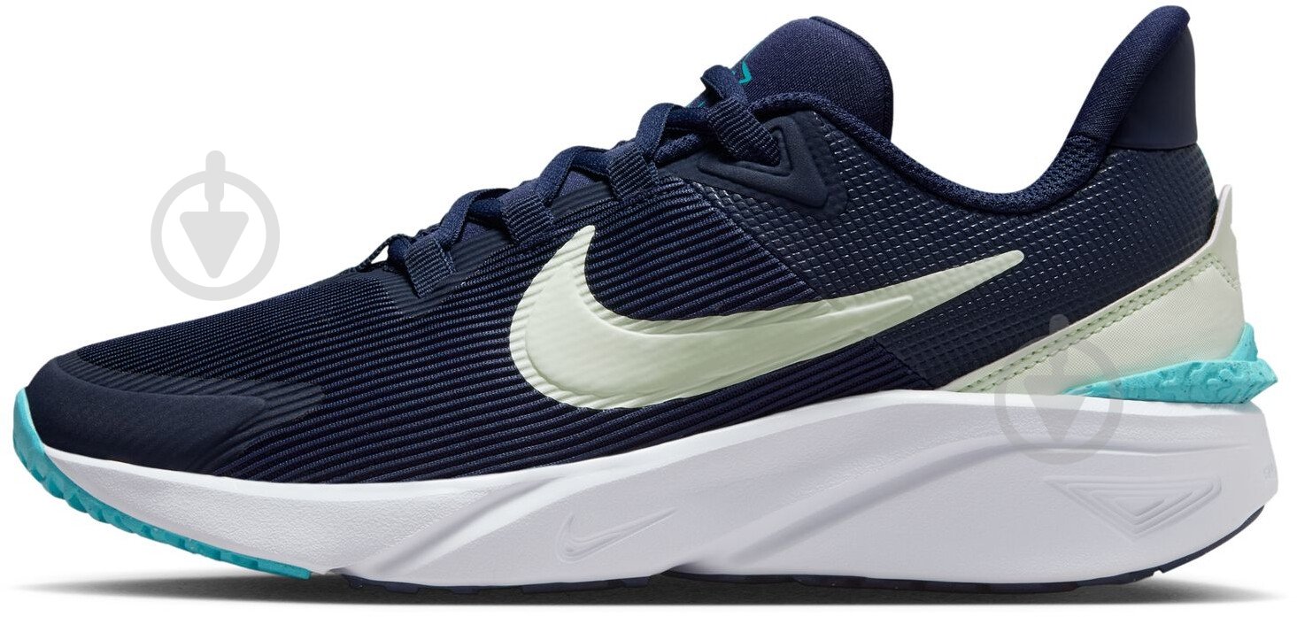 Кросівки для хлопчиків Nike STAR RUNNER 4 DX7615-409 р.38,5 темно-сині - фото 3